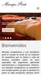 Mobile Screenshot of masajesperu.com